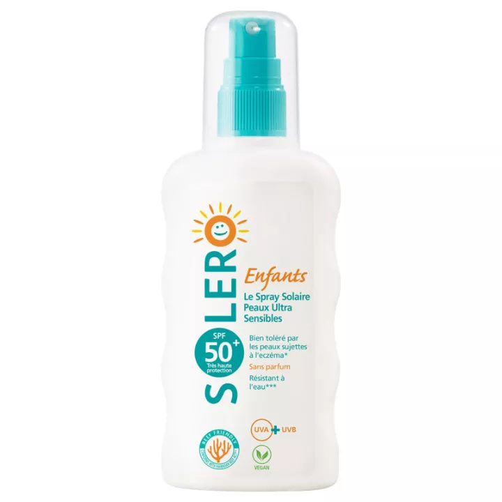 Solero Spray Solar para Niños SPF50+ 200 ml