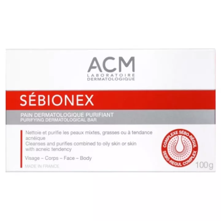 ACM Sebionex Очищающий дерматологический бар 100 г