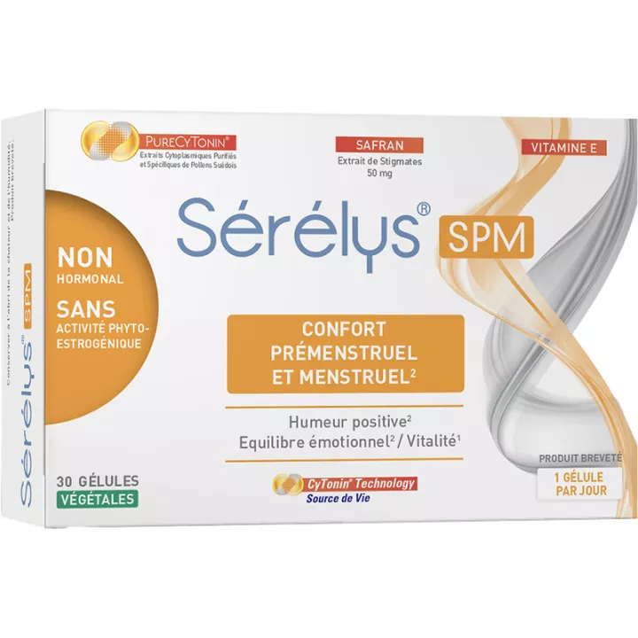 Sérélys SPM Confort premenstrual 30 comprimidos