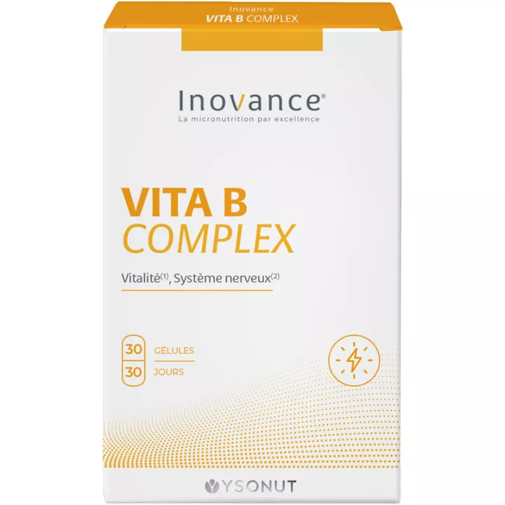 Inovance Vita B Complex Vitalité Système nerveux 30 gélules 