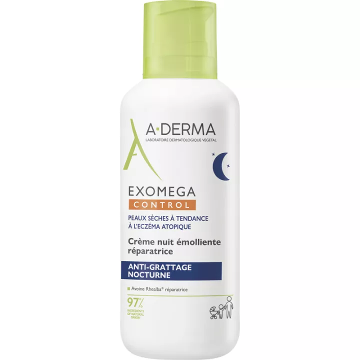 Aderma Exomega Control Crema notte riparatrice antigraffio