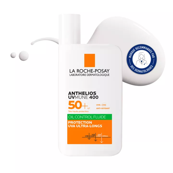 Anthelios UVMune 400 Fluido de Controlo de Óleo SPF50+ 50 ml