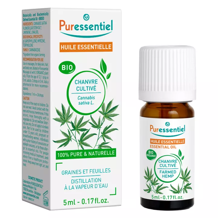 Puressentiel Organic Essential Oil Hemp 5ml