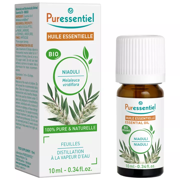 Puressentiel Organic Essential Oil Niaouli 10 ml