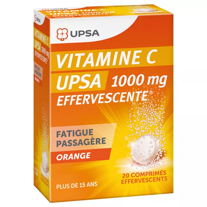 Vitamine C 000mg 1 UPSA SPARKLING TABLETTEN 20