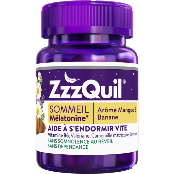 Gominolas Zzzquil Sleep Mango Plátano 