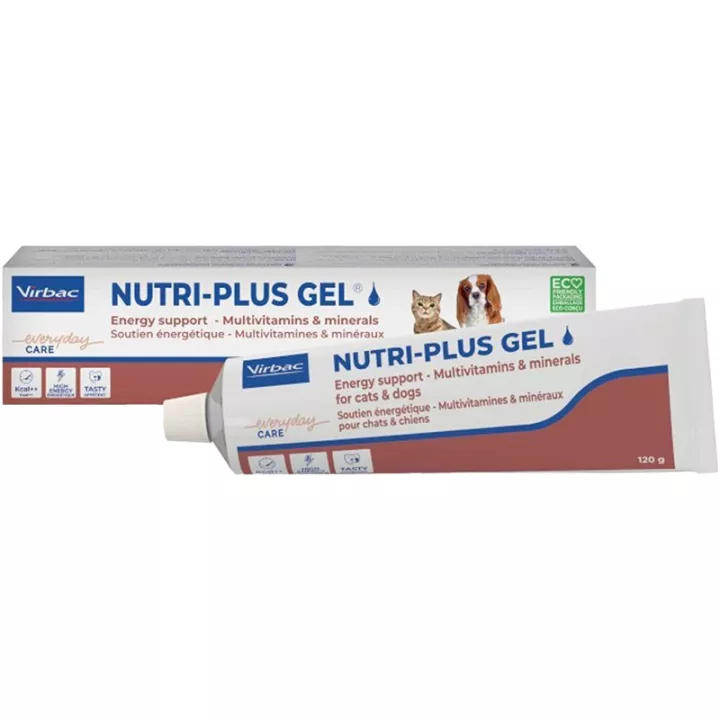 Virbac Nutri-Plus Gel per cani e gatti 120g