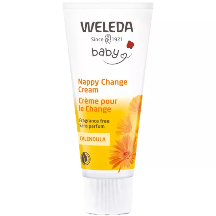 Weleda Bebé Caléndula Crema para el cambio de pañal Sin perfume 75 ml