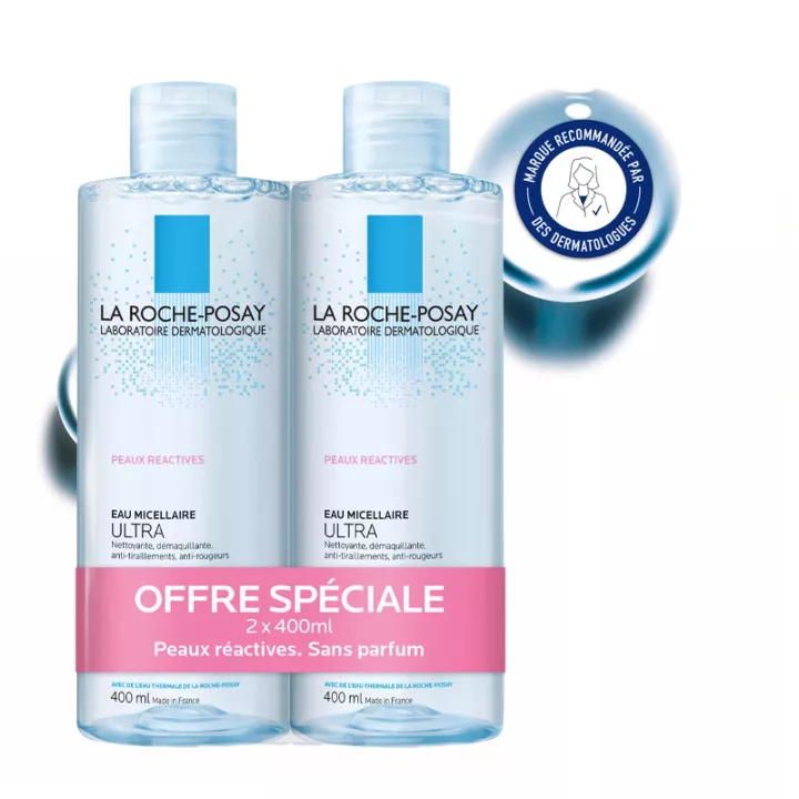 La Roche-Posay Acqua ultra micellare per pelli reattive 400 ml