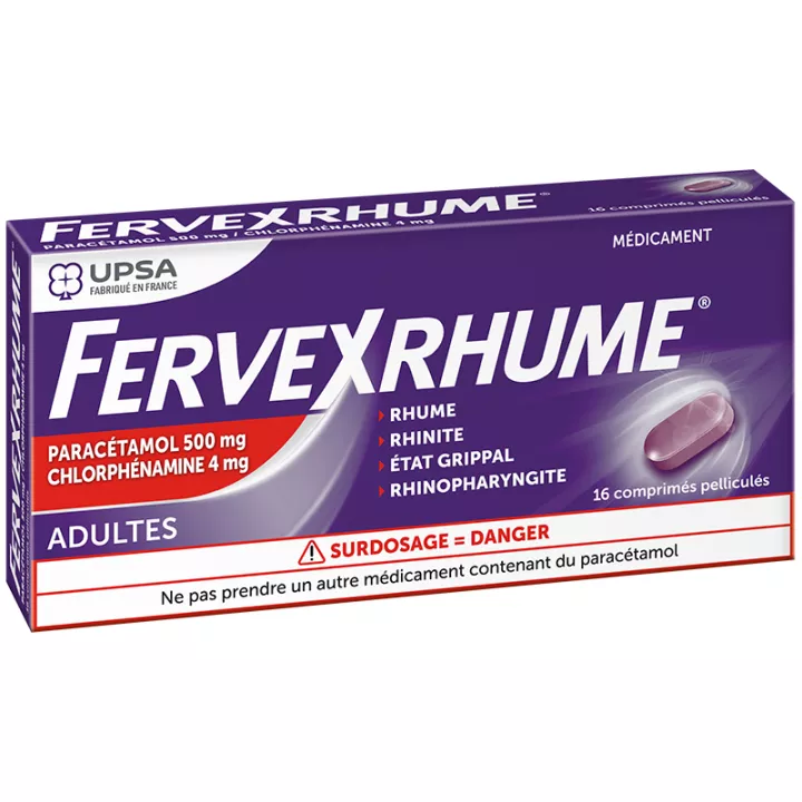 Fervex Schnupfen Erwachsene Rhinopharyngitis 16 Tabletten