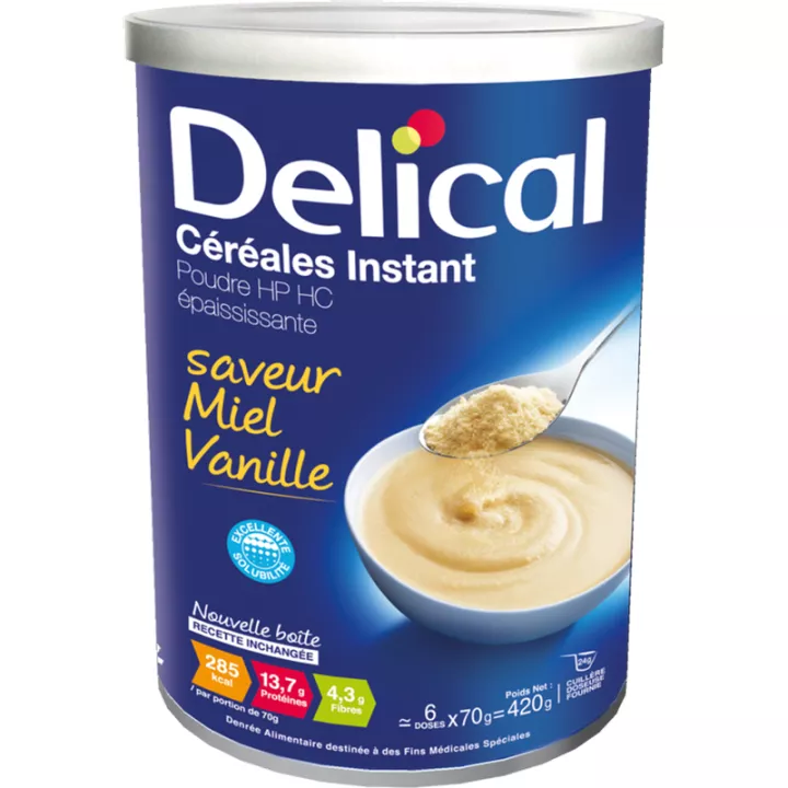 Delical Céréales Instant Poudre HP HC Épaississante 420 g