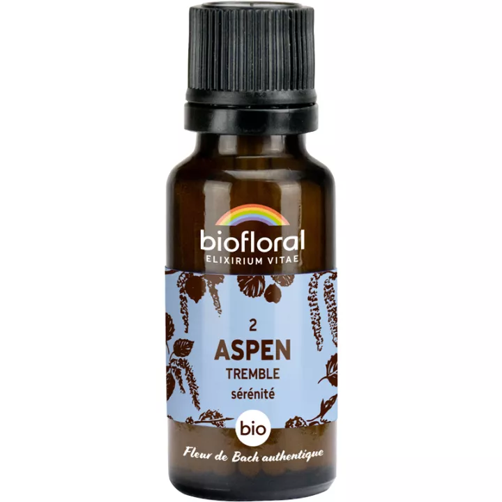 Biofloral Fleurs de Bach 2 Aspen Granules sans alcool