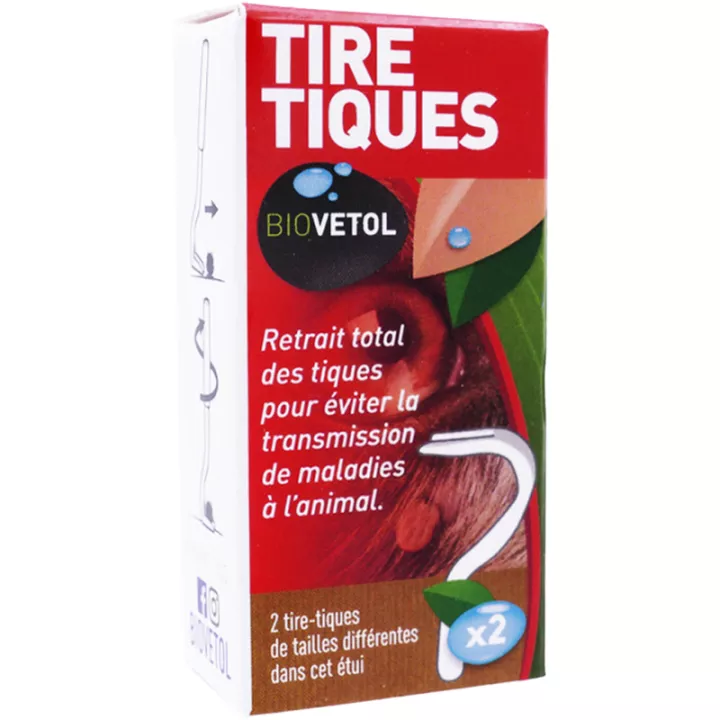 Vetobiol Biovetol Tire-Tiques x2