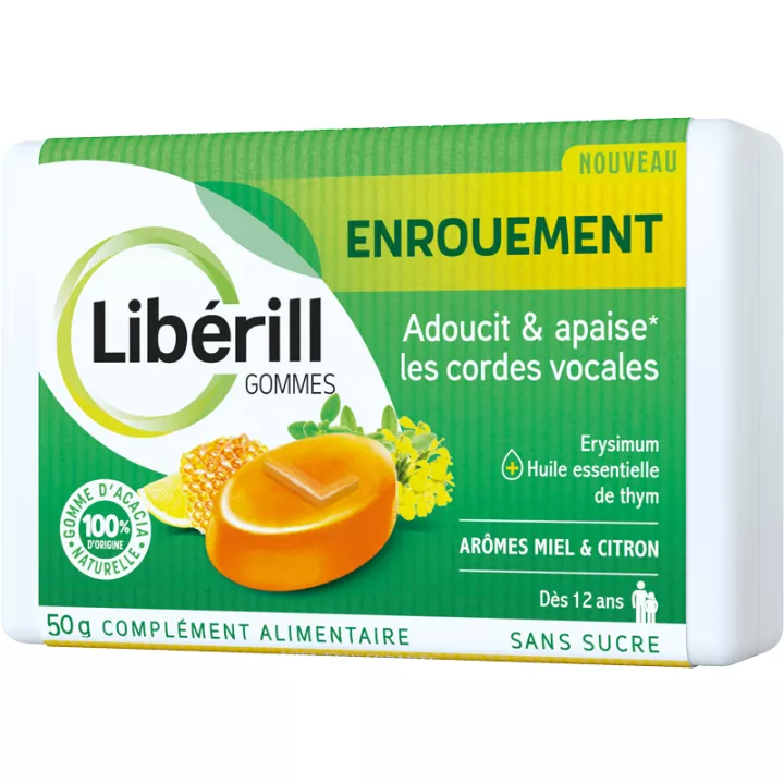 Libérill Coiling Gum Soothing &amp; Softens Vocal Strings 50 g 