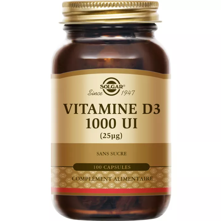 Solgar Vitamina D3 1000 UI 100 capsule