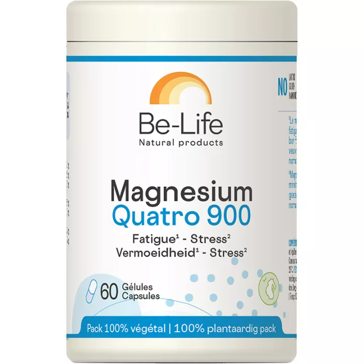 Be-Life Magnesio Quatro 900 Fatiga y Estrés