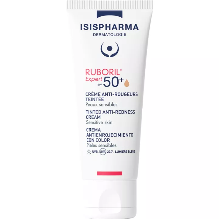 Isispharma Ruboril Expert Spf50+ тонирующий крем против покраснений 40 мл