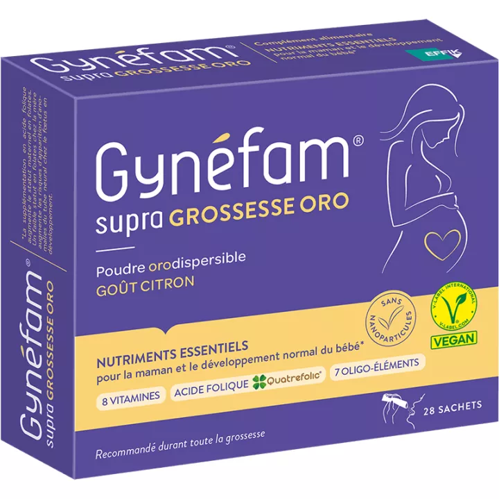 Gynefam Supra Oro Gravidez Conceção 28 saquetas