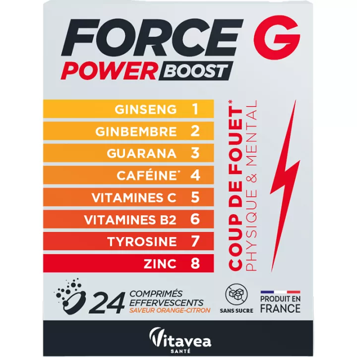 Vitavea Force G Power Boost 24 comprimidos efervescentes