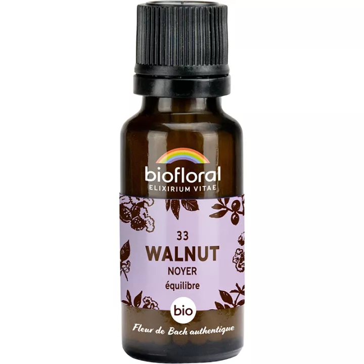 Biofloral Fleurs de Bach 33 Walnut Granules sans alcool