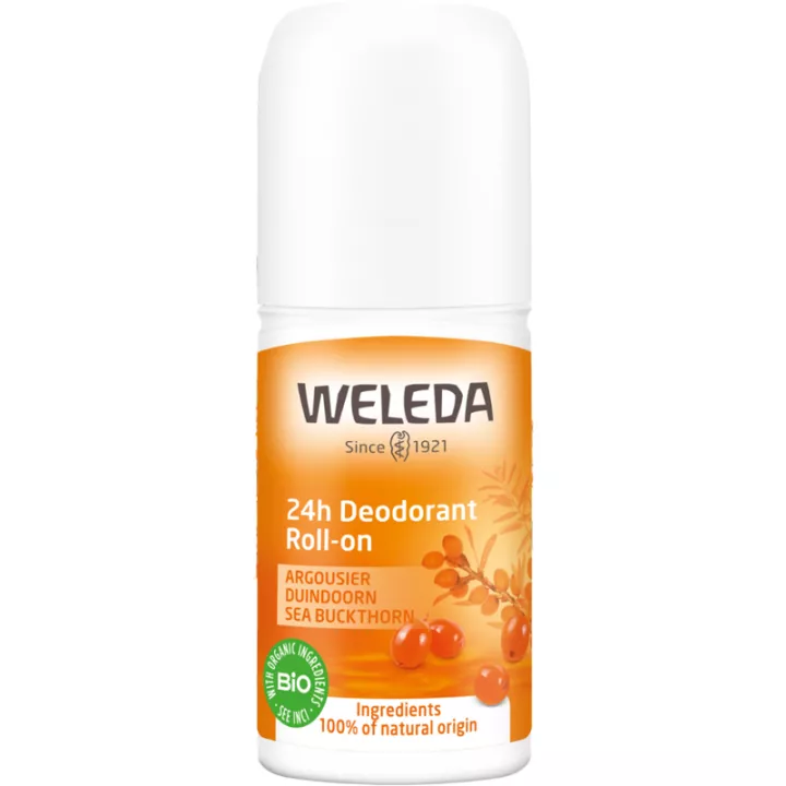 Weleda Argousier Déodorant Roll-On 24h Bio 50 ml