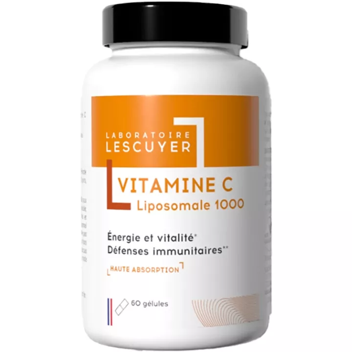 Lescuyer Vitamin C Liposomal 1000 Energy Vitality Immunity 60 capsules