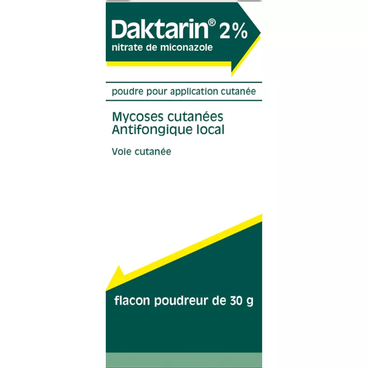 Daktarin 2% Antimykotisches Pulver 30 g 