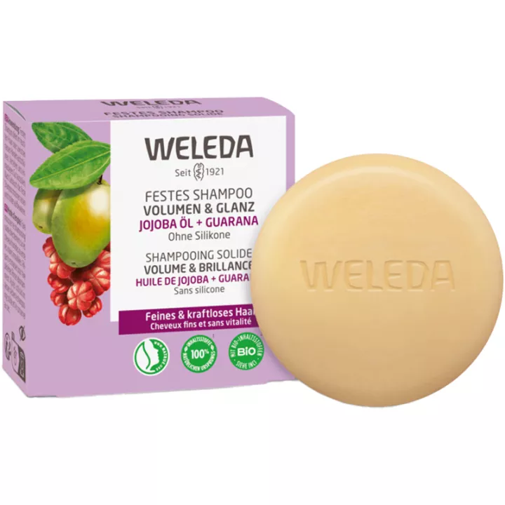 Champô sólido Weleda Volume & Brilho 50 g