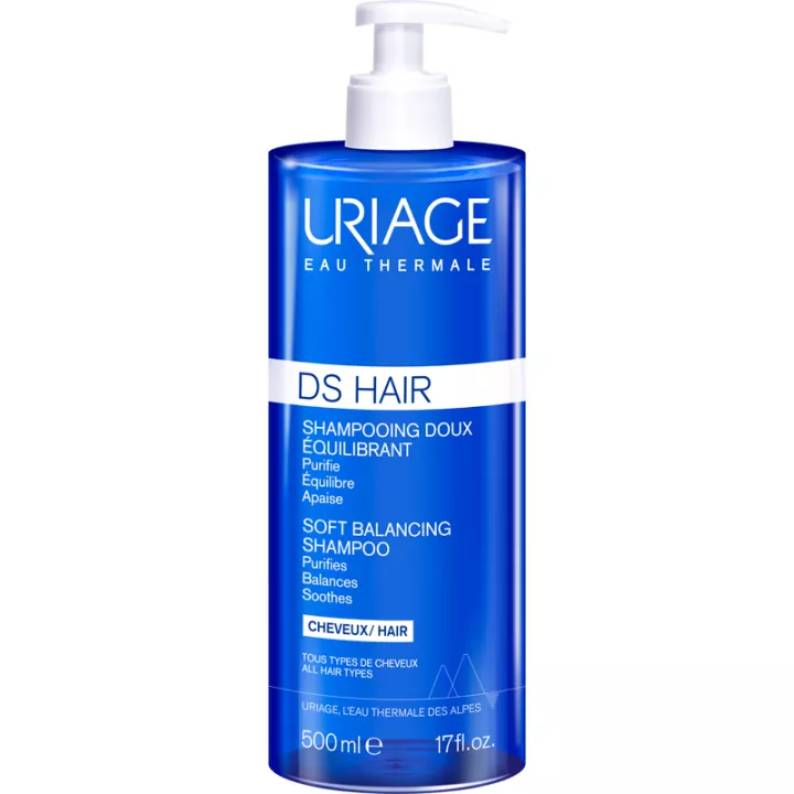 Uriage Ds Champú equilibrante suave para el cabello 