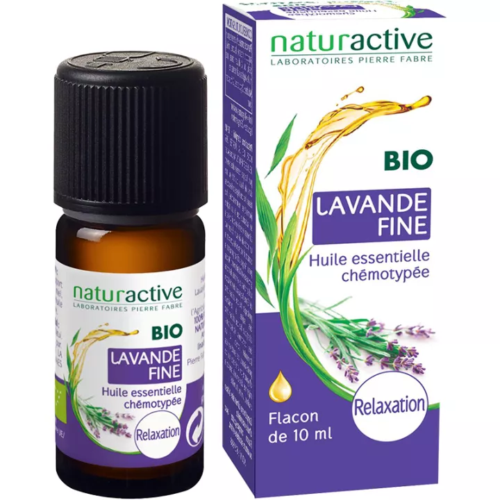 Naturactive Biologische Chemotyped Essentiële Olie LAVENDEL FINE 10ml