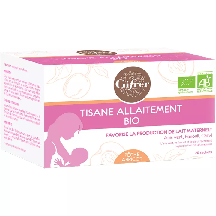 Gifrer Tisane Allaitement Bio Sachets d'infusion