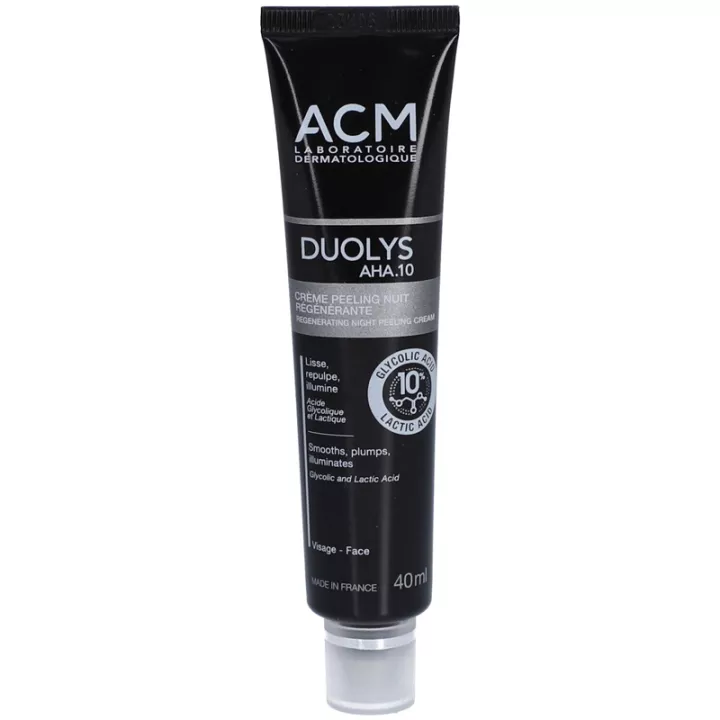 ACM Duolys Aha 10% Crème Peeling Nuit Régénérante 40 ml