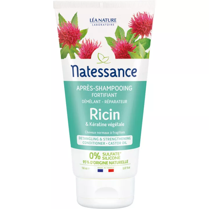 Natessance Conditionneur Ricin Après Shampooing 150 ml