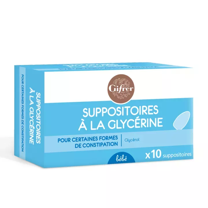 Suppository to Glycerin Infant Gifrer Constipation baby / 10