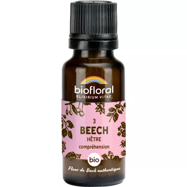 Biofloral Fleurs de Bach 3 Beech Granules sans alcool