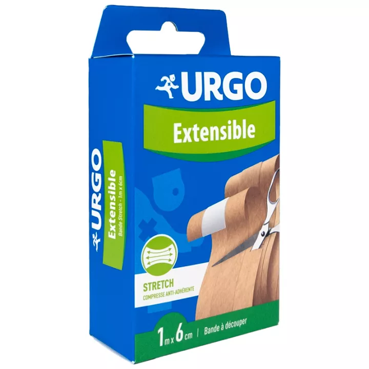 Nastro da taglio elastico Urgo 1 m x 6 cm