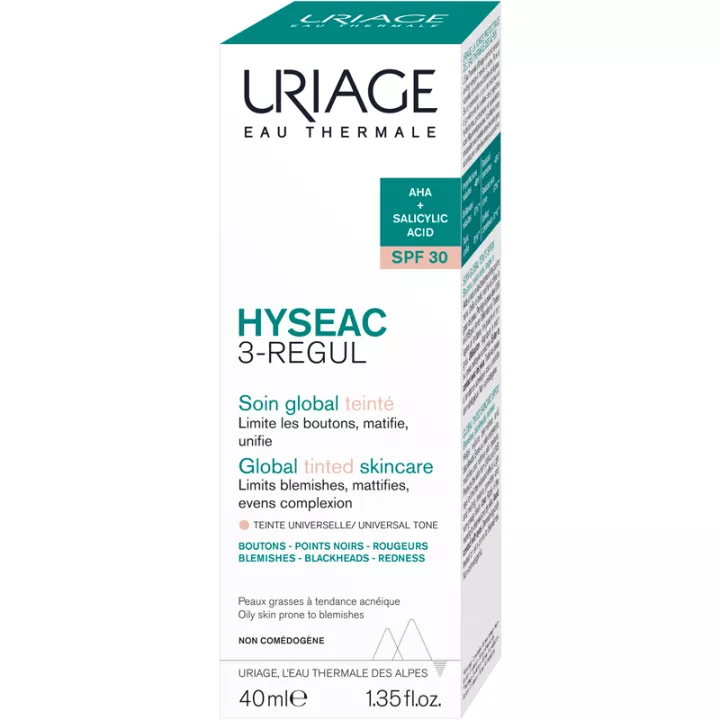 Uriage Hyséac 3-Regul Global Tinted Care SPF30 40 ml