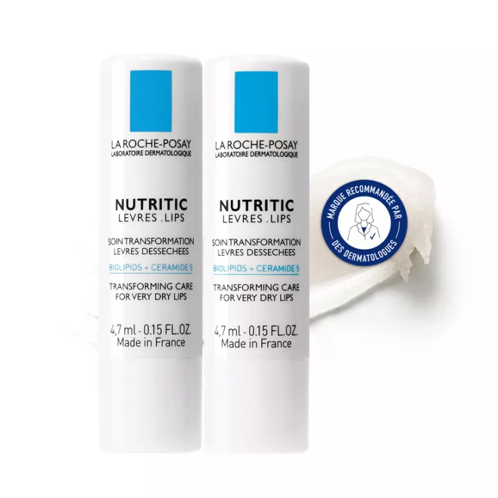 La Roche-Posay Nutritic Stick Lip Care Transformation droge lippen