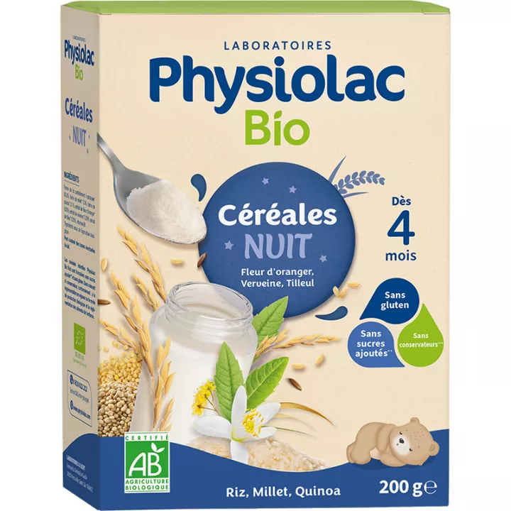 Physiolac Nachtgetreide Bio 200 g