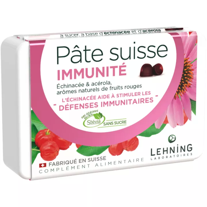 Lehning Paste Schweiz Immunität Echinacea & Acerola 40 Gummis