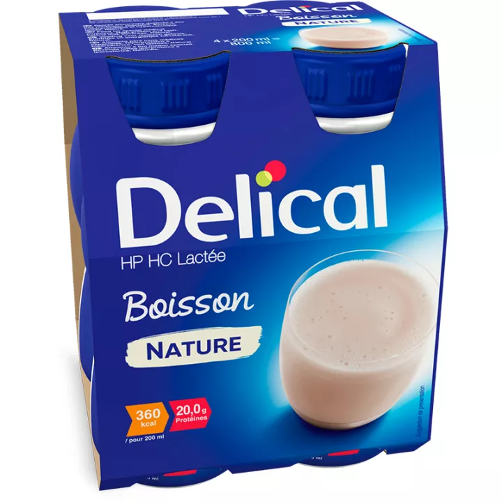 Delical Getränk HP HC Milch 4x200ml