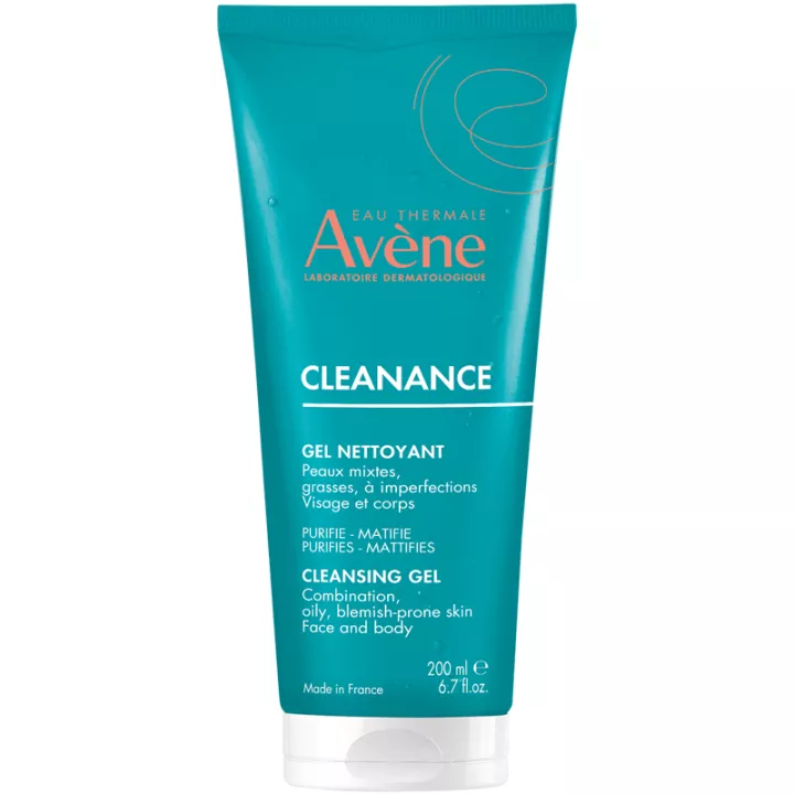 Avène Cleanance Gel Nettoyant Purifiant Matifiant