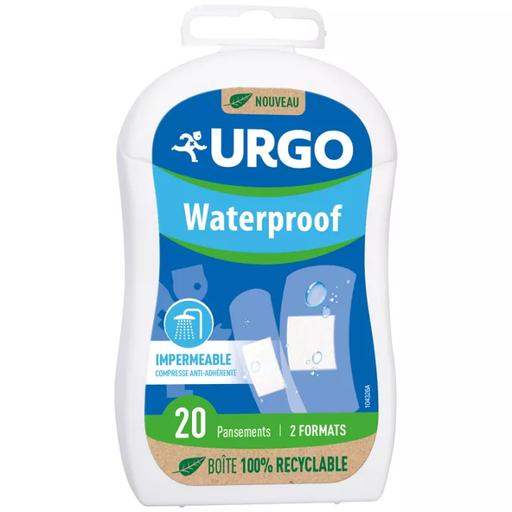 Urgo WATERPROOF DRESSING BOX 20
