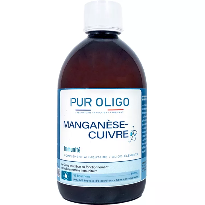 PurOligo Mangaan-Koper Oligotherapie 500 ml