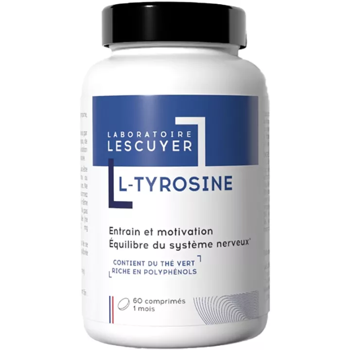 Lescuyer L-Tyrosine Zenuwstelsel Balans 60 tabletten