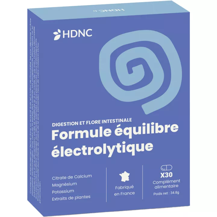 HDNC Fórmula Equilibrio Electrolítico 30 comprimidos