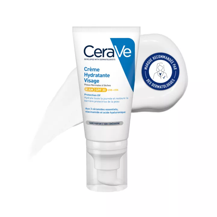 CeraVe Crème Hydratante Visage Jour SPF 30 52 ml