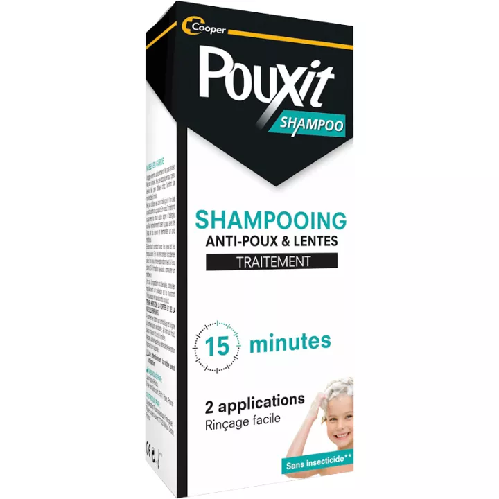 Pouxit Shampoing Anti Poux et Lentes 200 ml