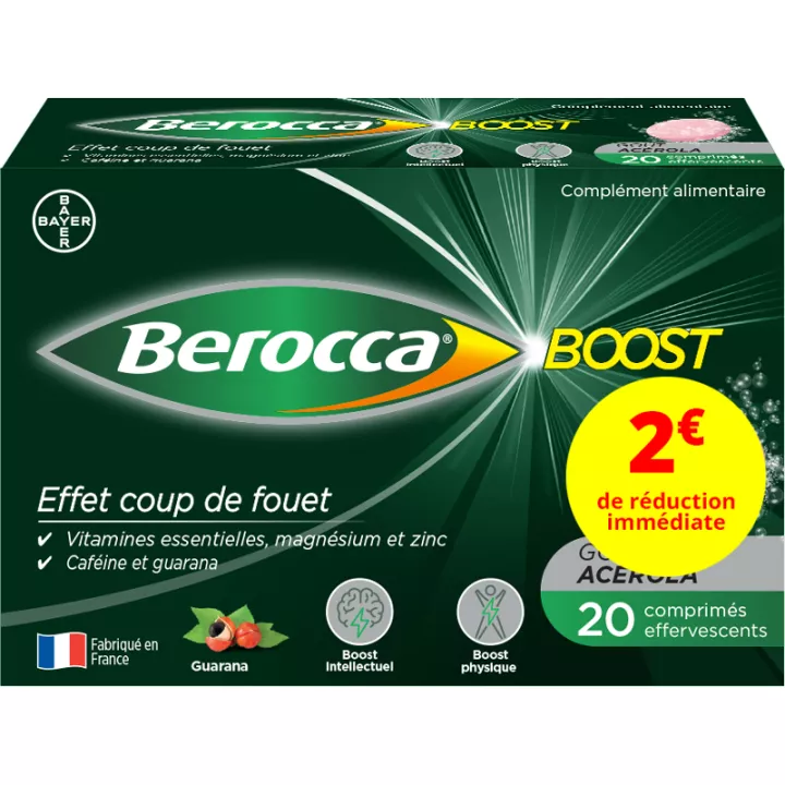 Berocca Boost 20 Comprimés Effervescents Offre spéciale