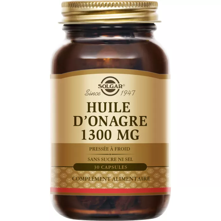 Solgar Óleo de Prímula 1300 mg 30 cápsulas 